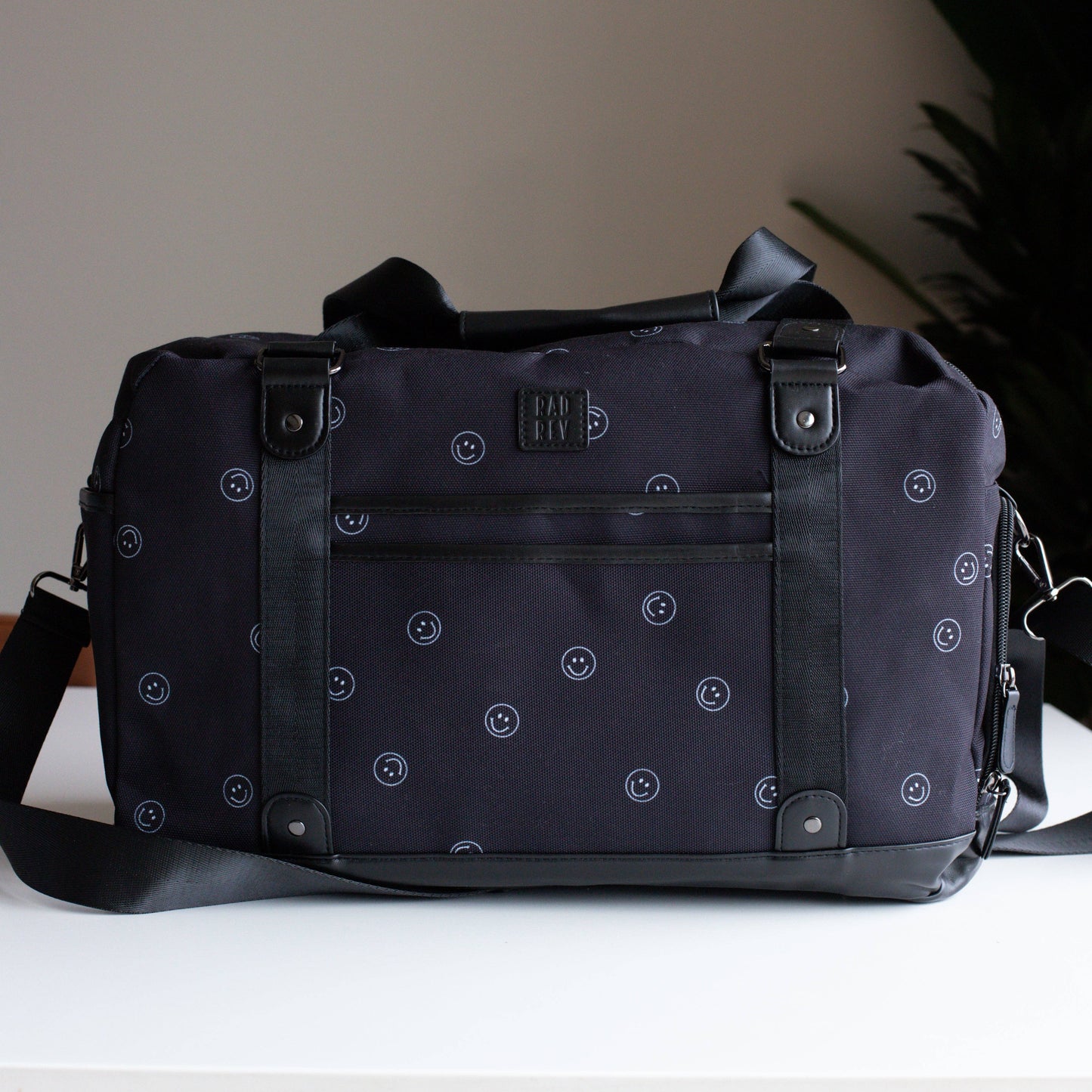 Day Tripper Mini Duffle in Smiles