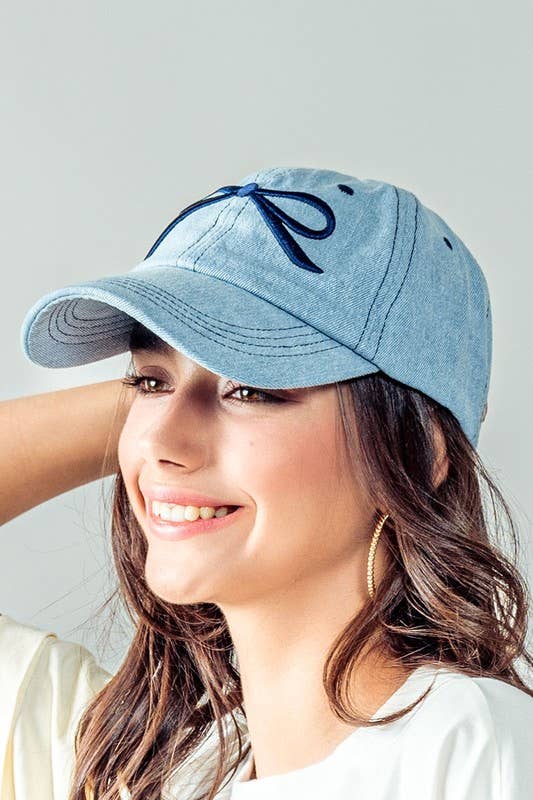 Bow Baseball Cap