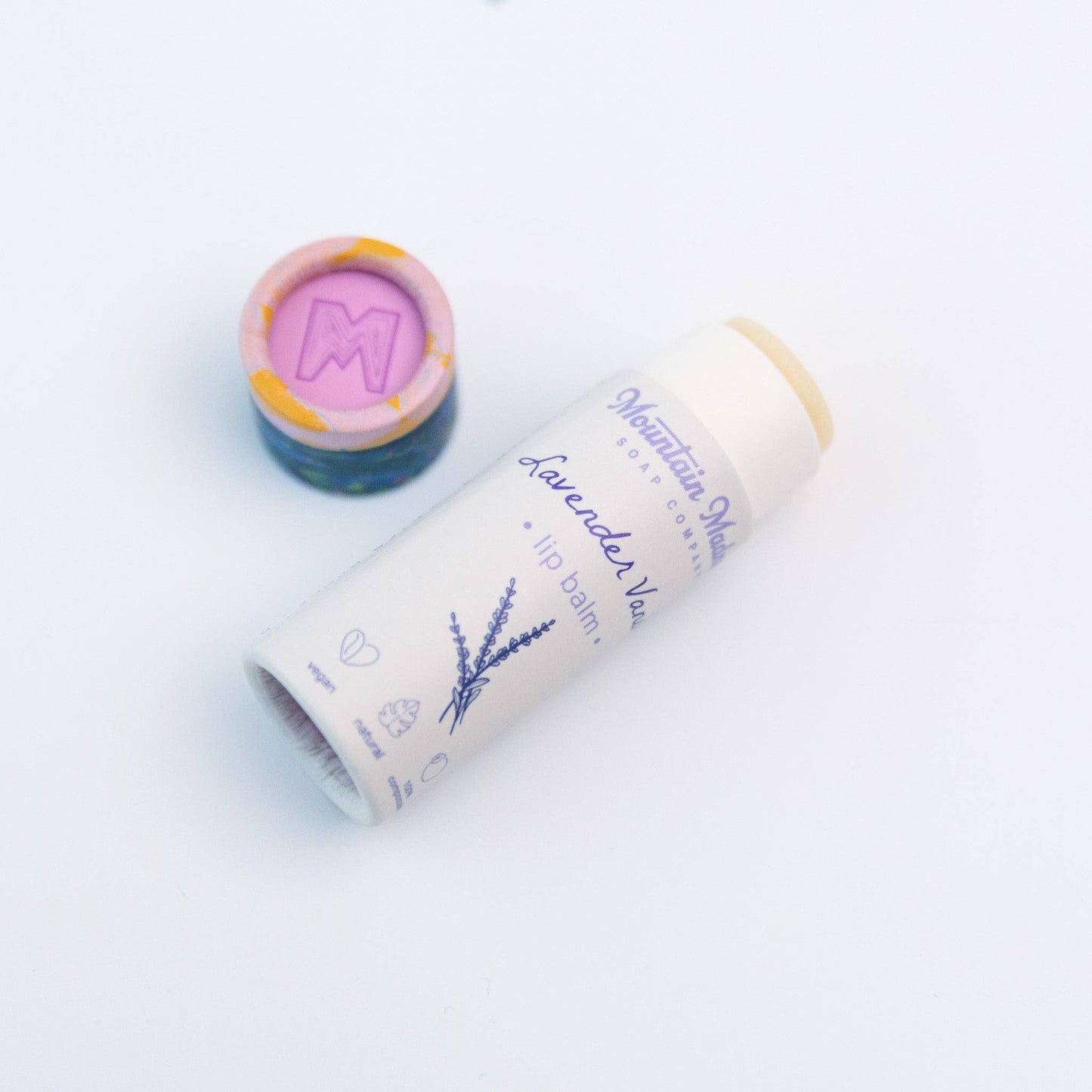 Lavender Vanilla Lip Balm | Calming Floral Blend