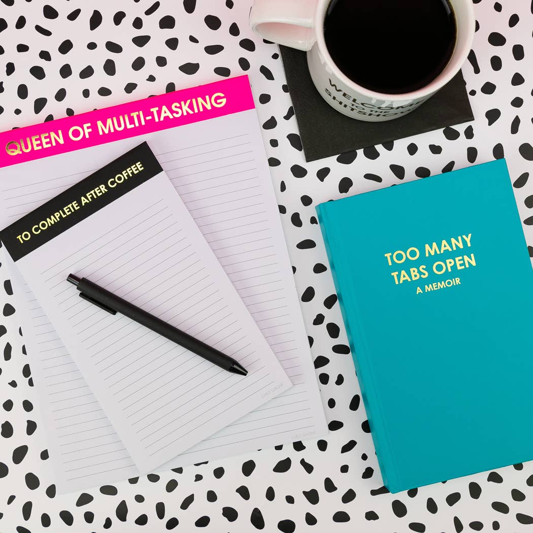 Too Many Tabs Open - Daily Journal - Bright Hardcover