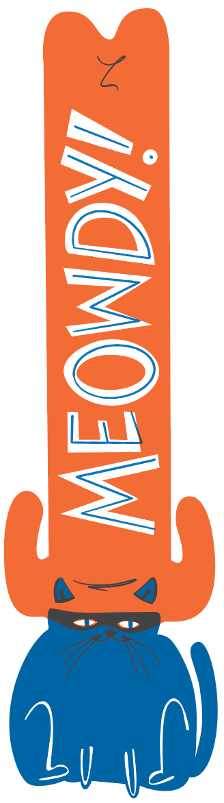 Meowdy XL - Vinyl XL Sticker - Bumper sticker