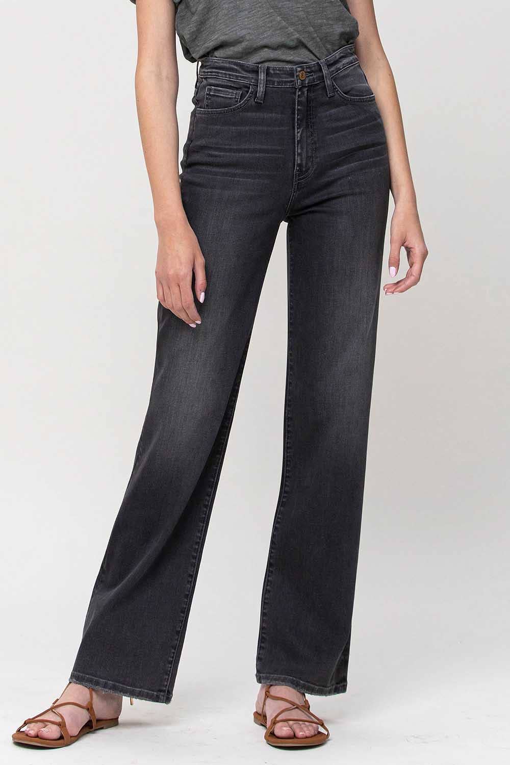 SUPER HIGH RISE SLIM WIDE JEANS Y3310