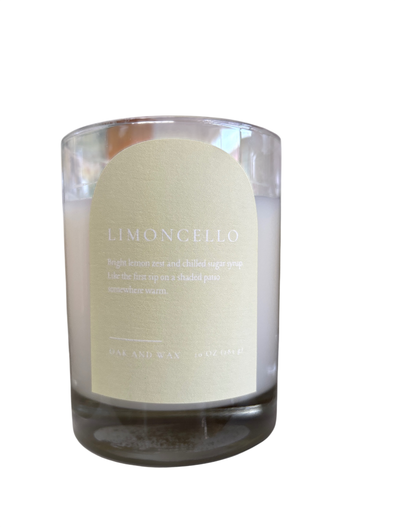 LIMONCELLO Candle White
