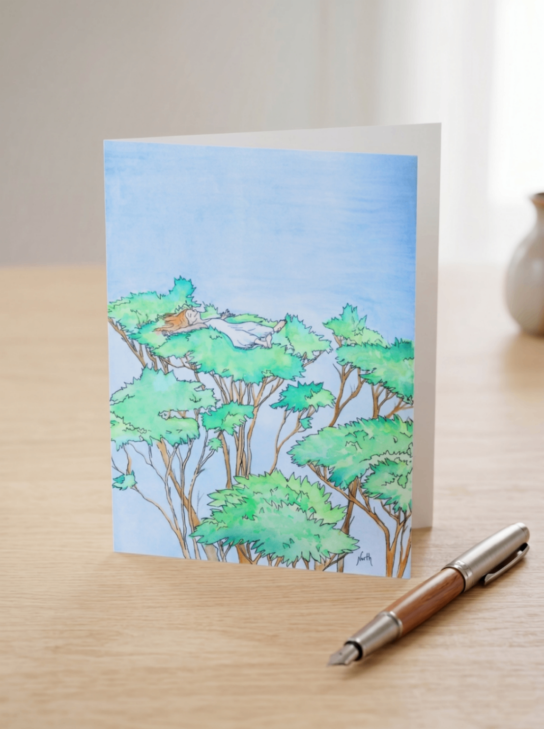 "PEACE" Greeting card 5x7