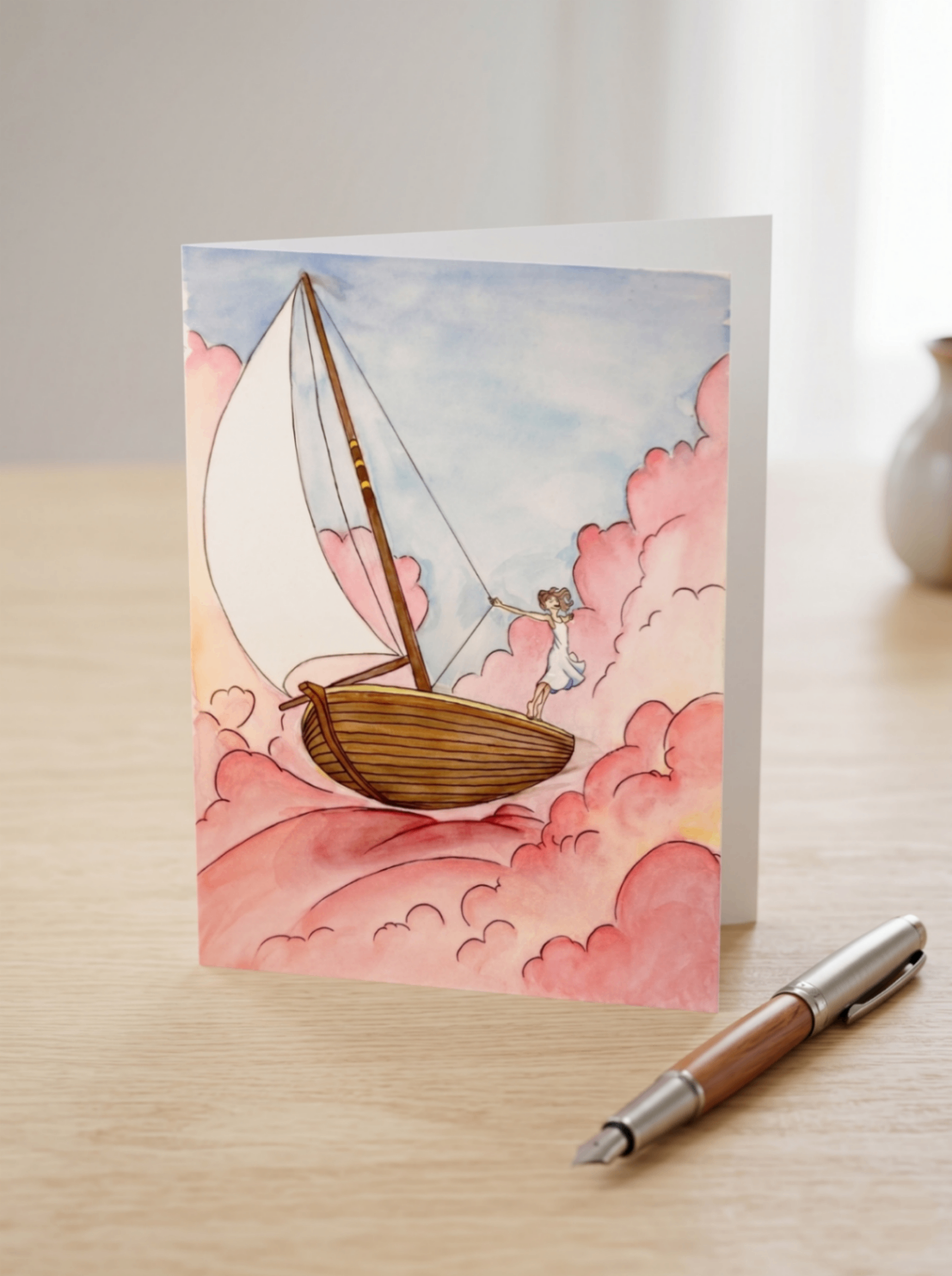 "FREEDOM" Greeting card 5 x 7