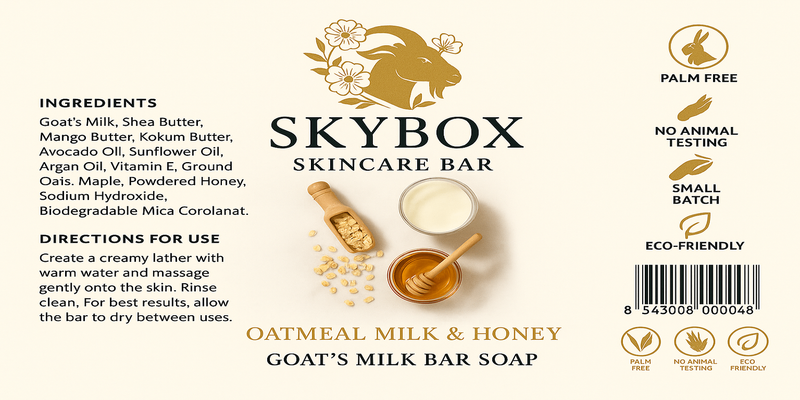Oatmeal Milk & Honey Goat's Milk Soap