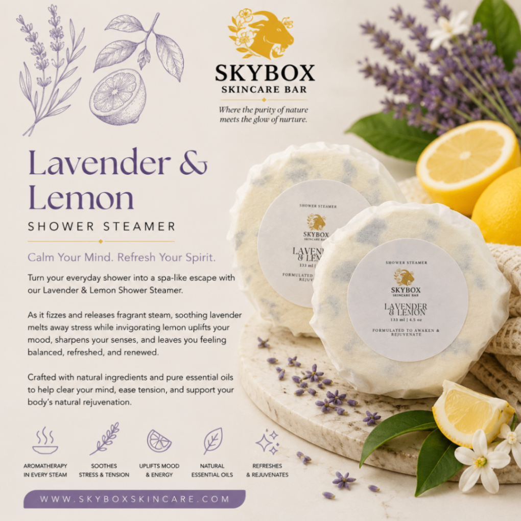 Lavender & Lemon Shower Steamer
