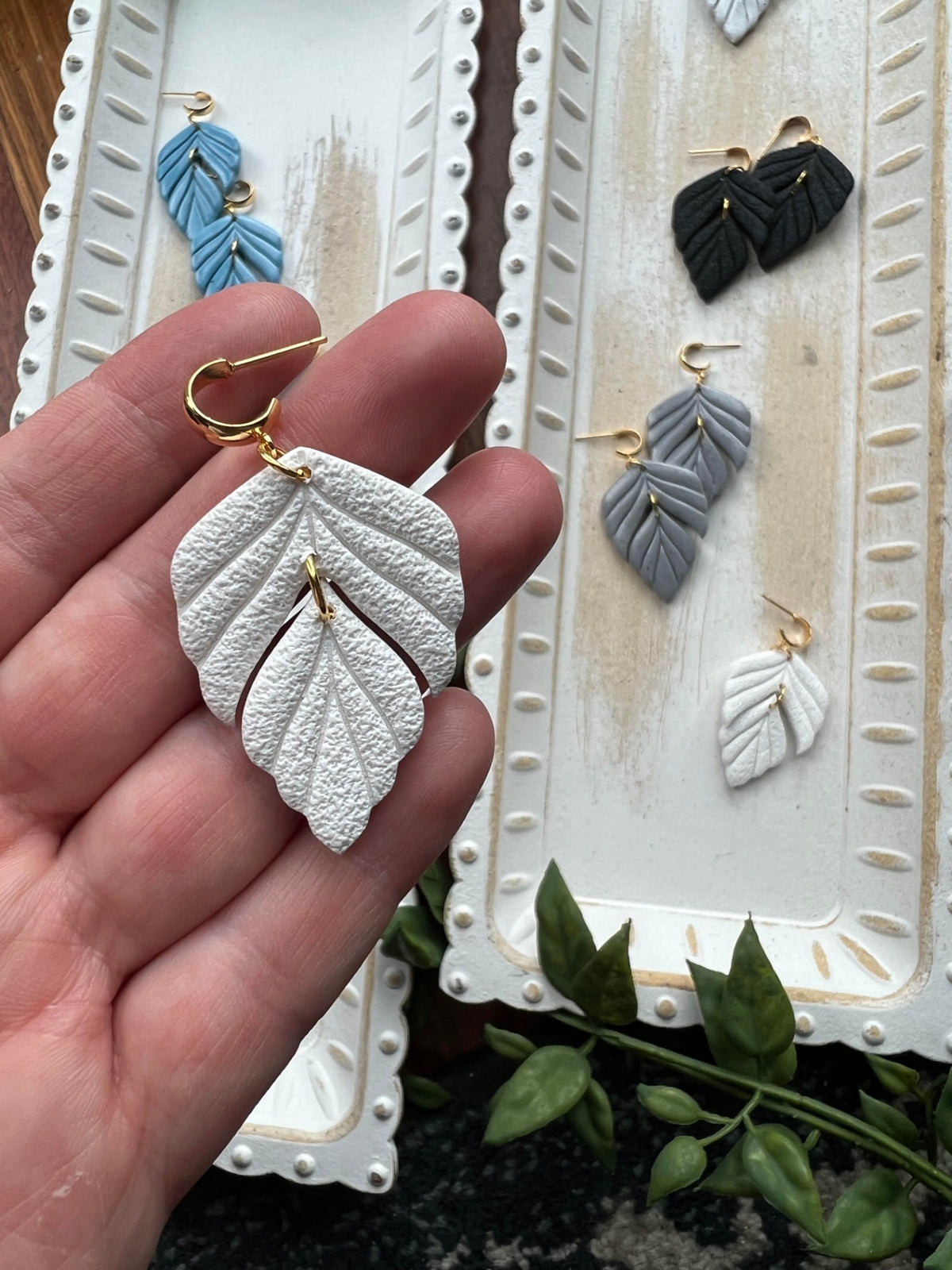 Clay Cottage & Co. Handmade Clay Earrings