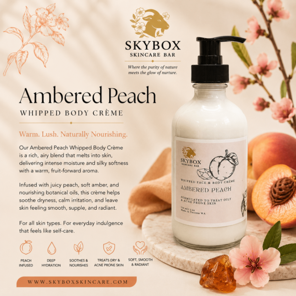 Ambered Peach Whipped Body Creme