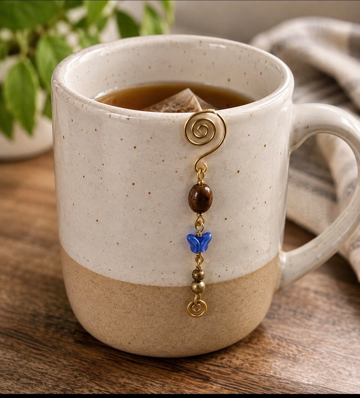 Clay Cottage & Co. Handmade Tea Bag Holder