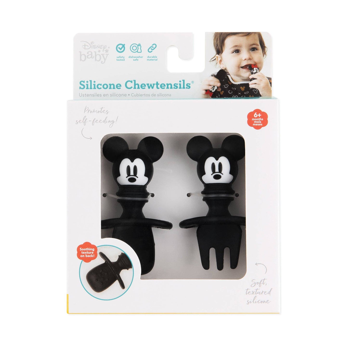 Silicone Chewtensils®: Mickey Mouse