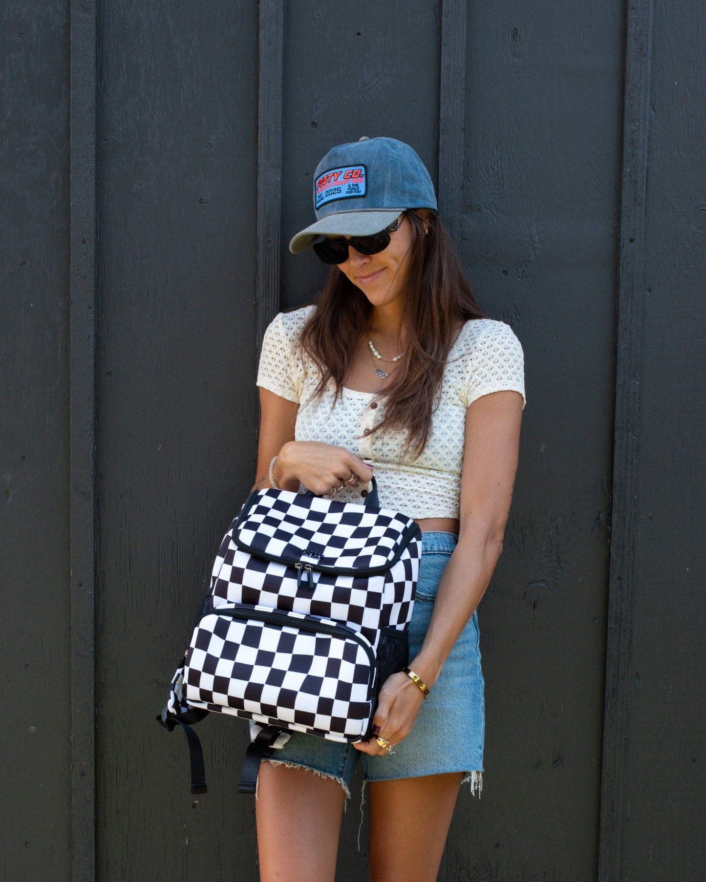 Neoprene MIDI in Checkered