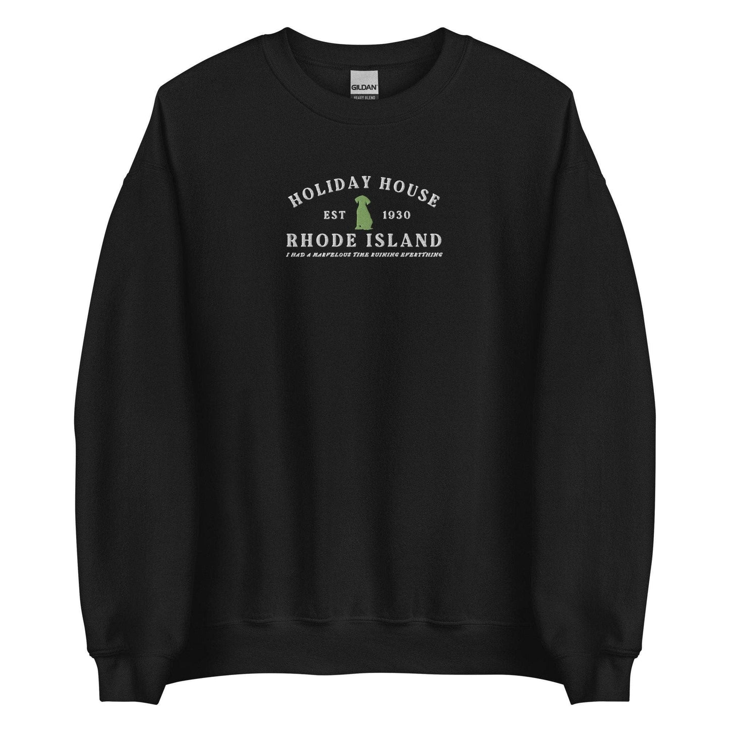 Holiday House Folklore Embroidered Crewneck | Last Great American Dynasty