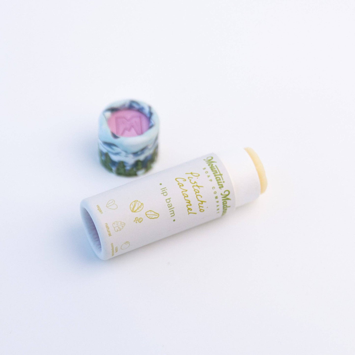 Pistachio Caramel Lip Balm | Cozy Gourmand