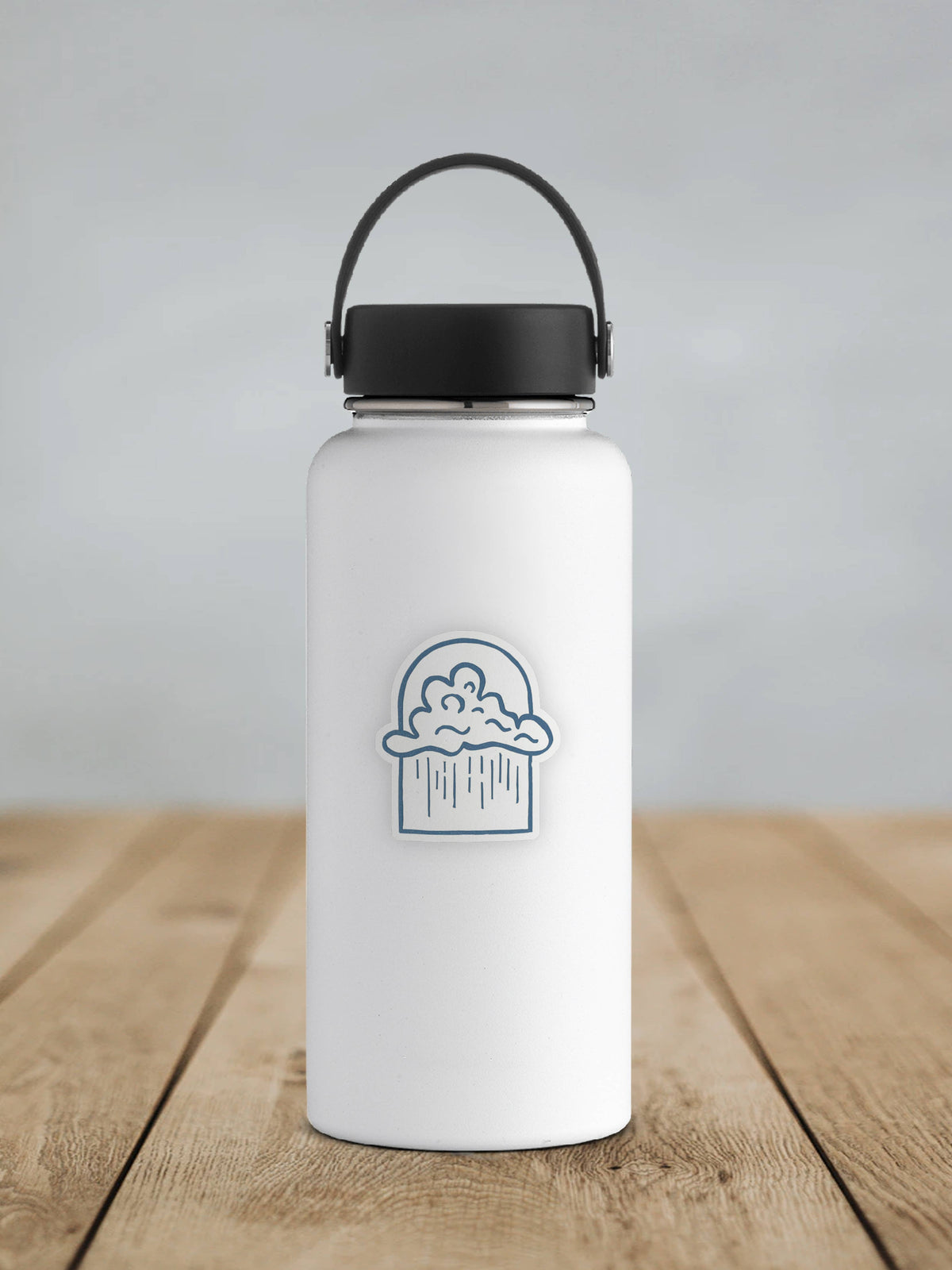 Rainy Days Vinyl Sticker