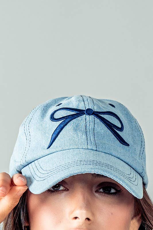 Bow Baseball Cap