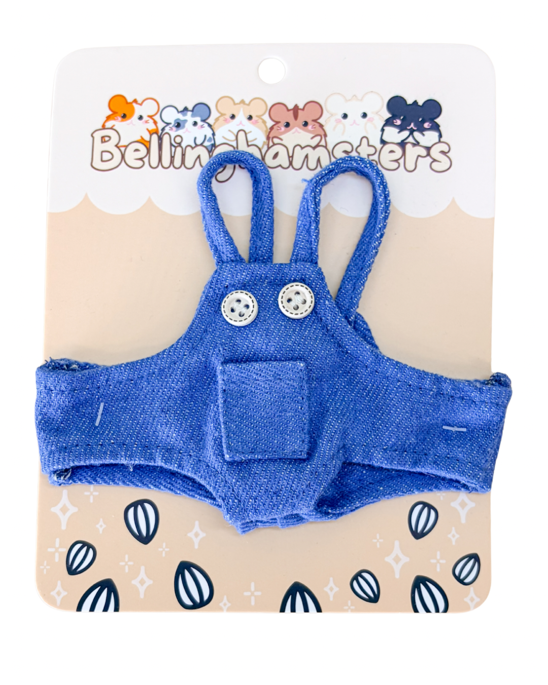 Denim Overalls - Plushie Accessories