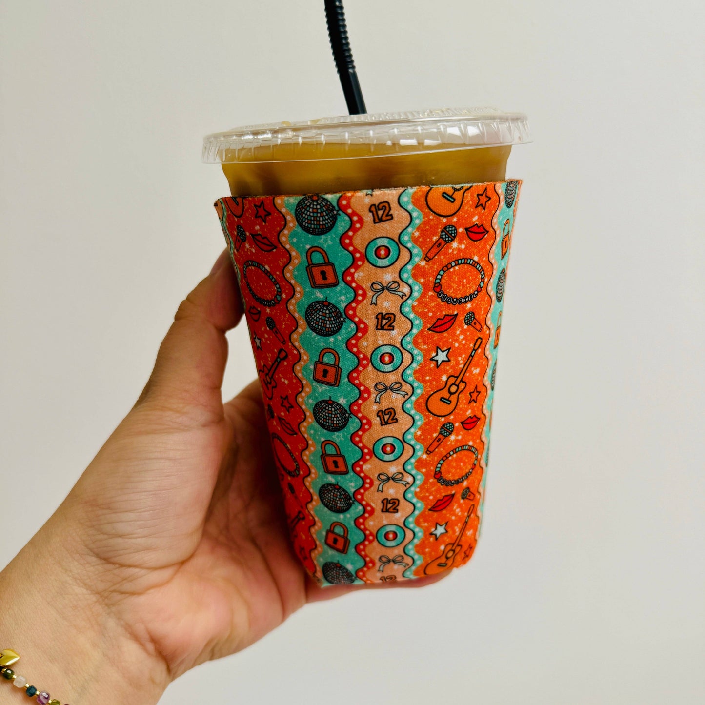 Iced Coffee Sleeve, 12th Album Inspired Rows