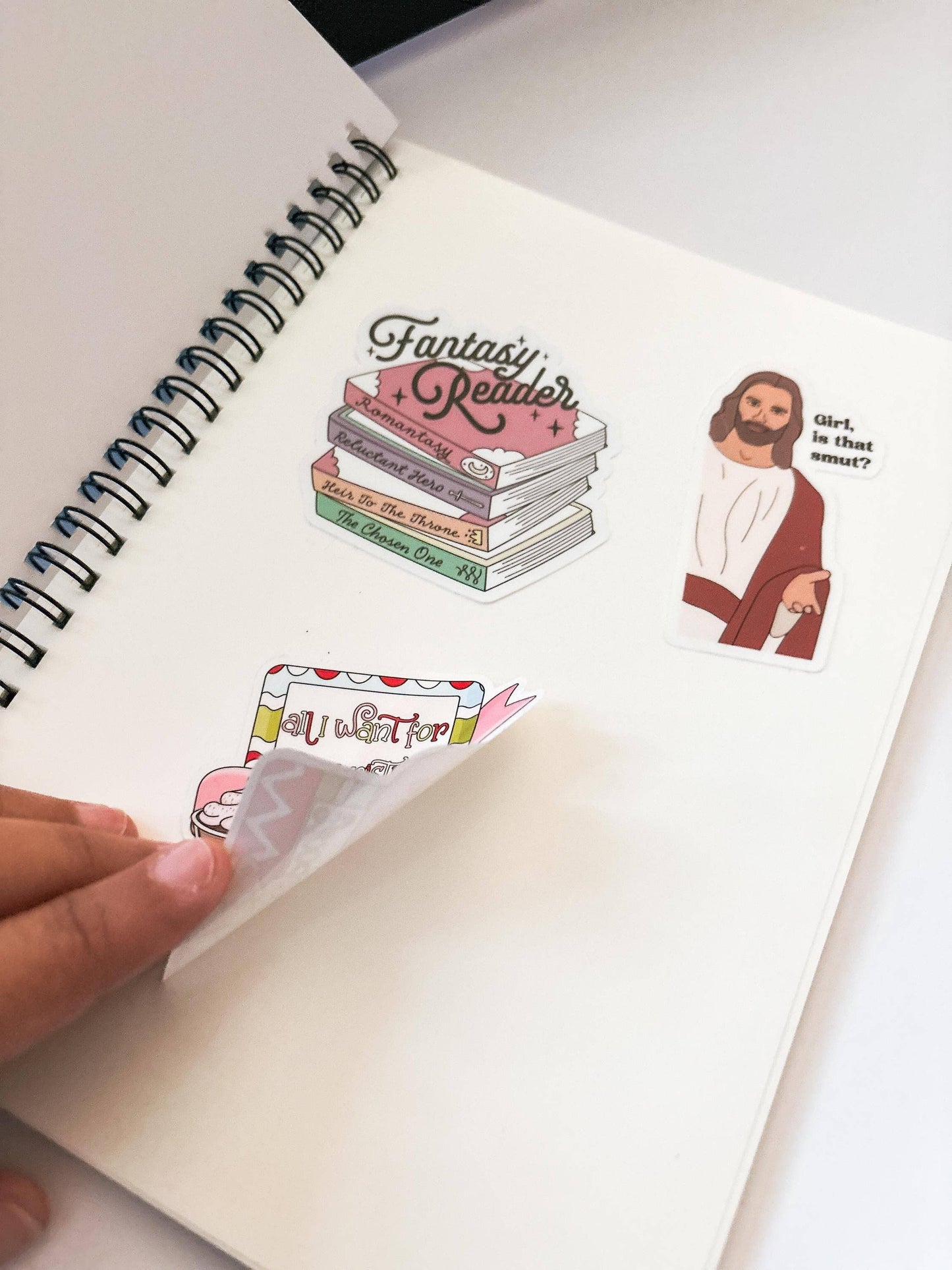 Composition Reusable Sticker Book