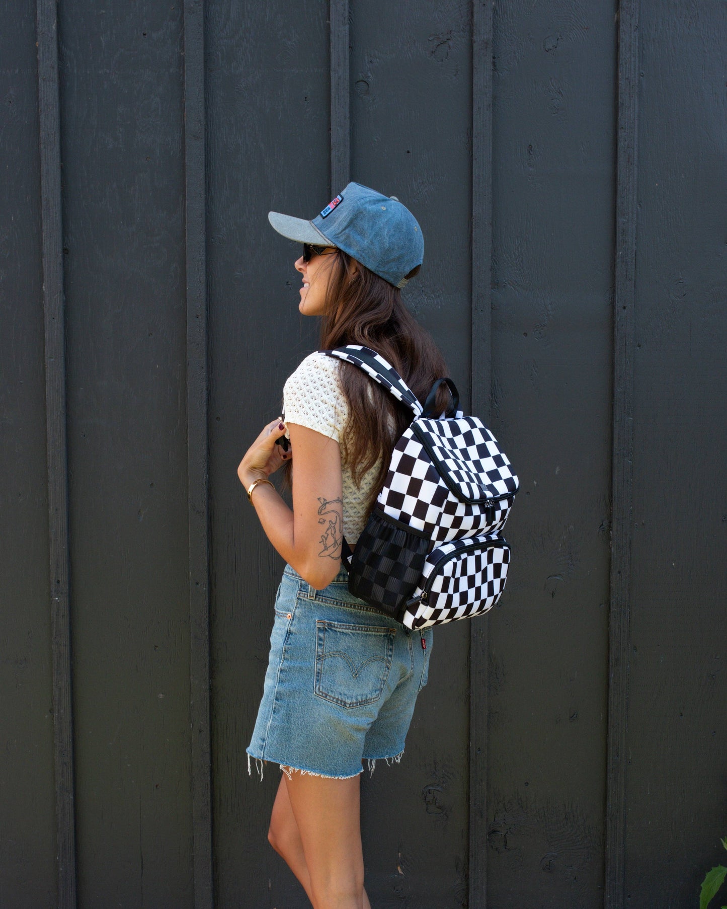 Neoprene MIDI in Checkered