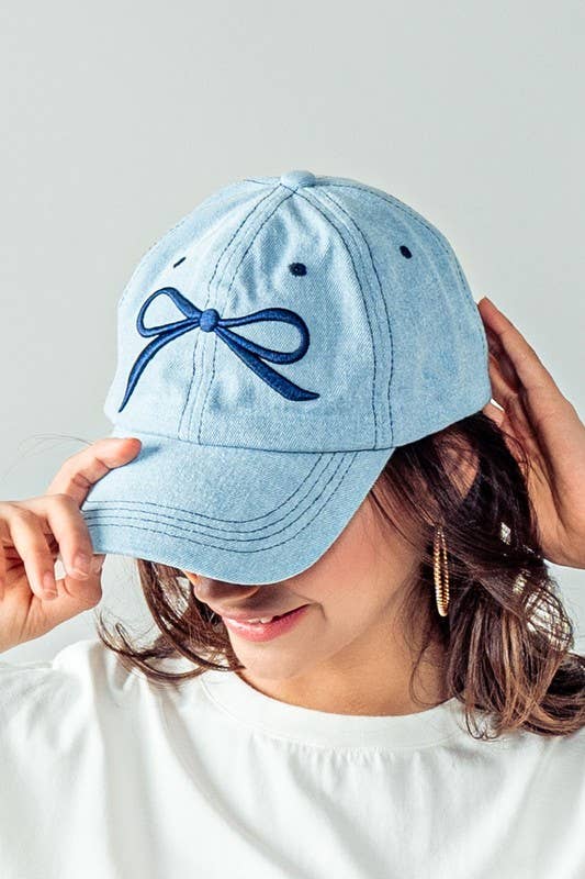 Bow Baseball Cap