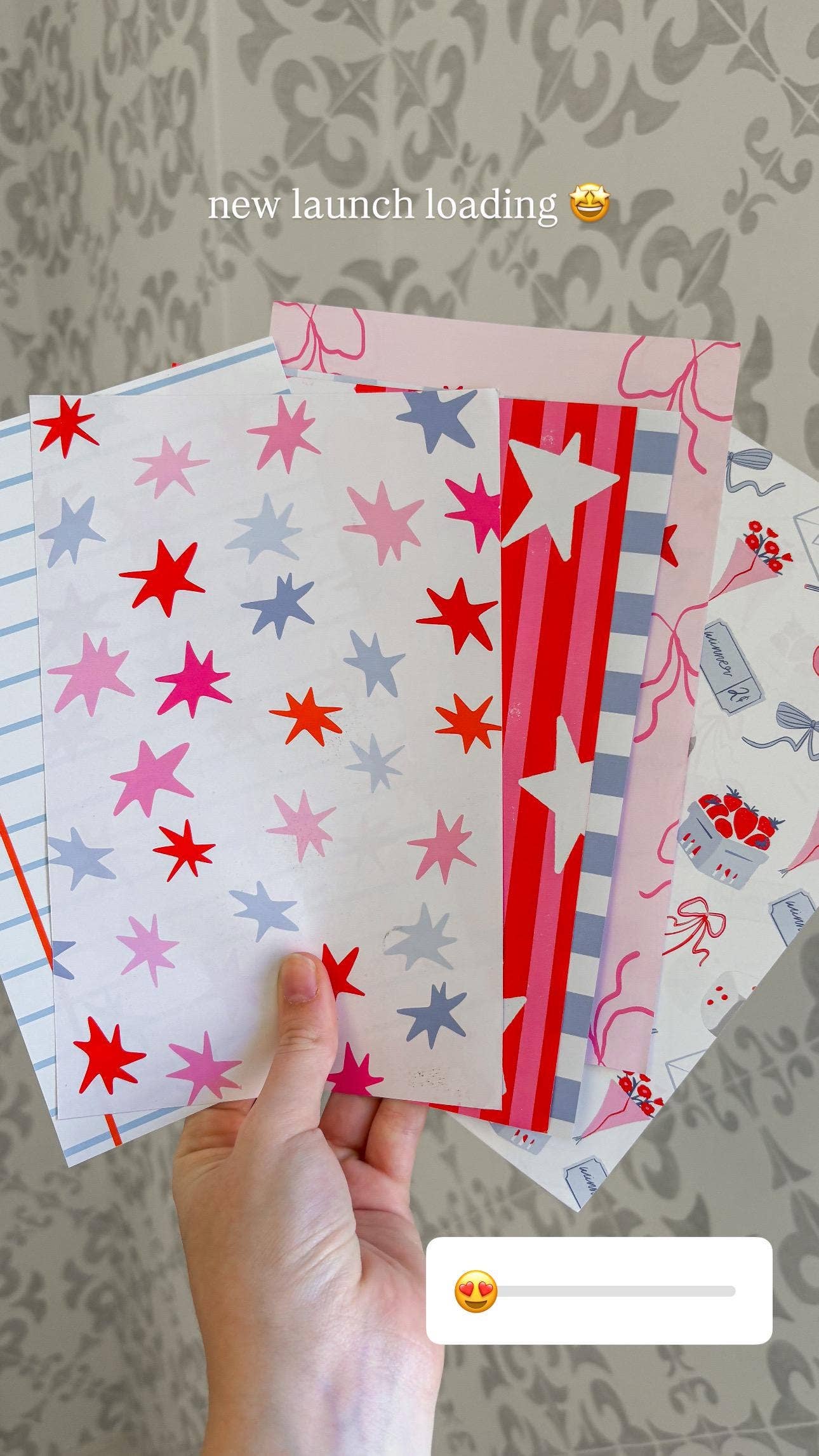 Journal Pattern Notebook 6 Pages pink