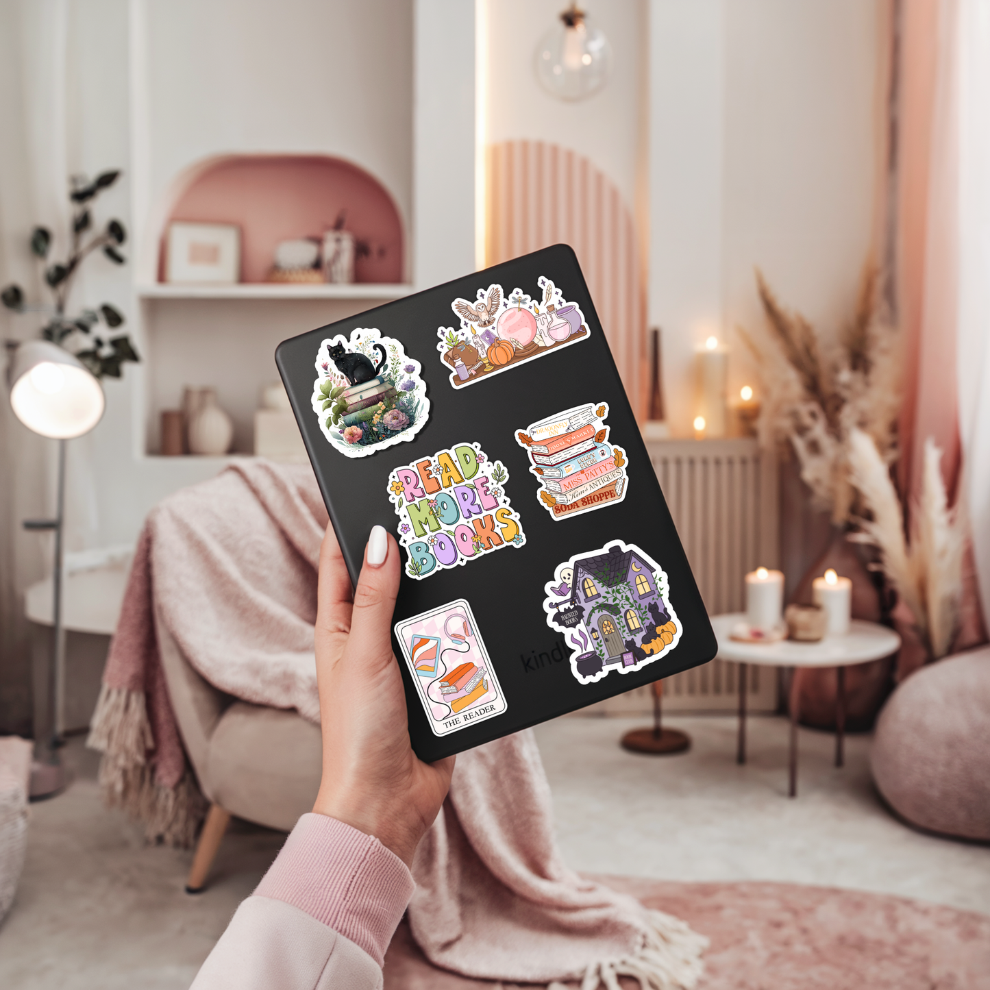 Haunted Book Shop Sticker – Bookish Halloween