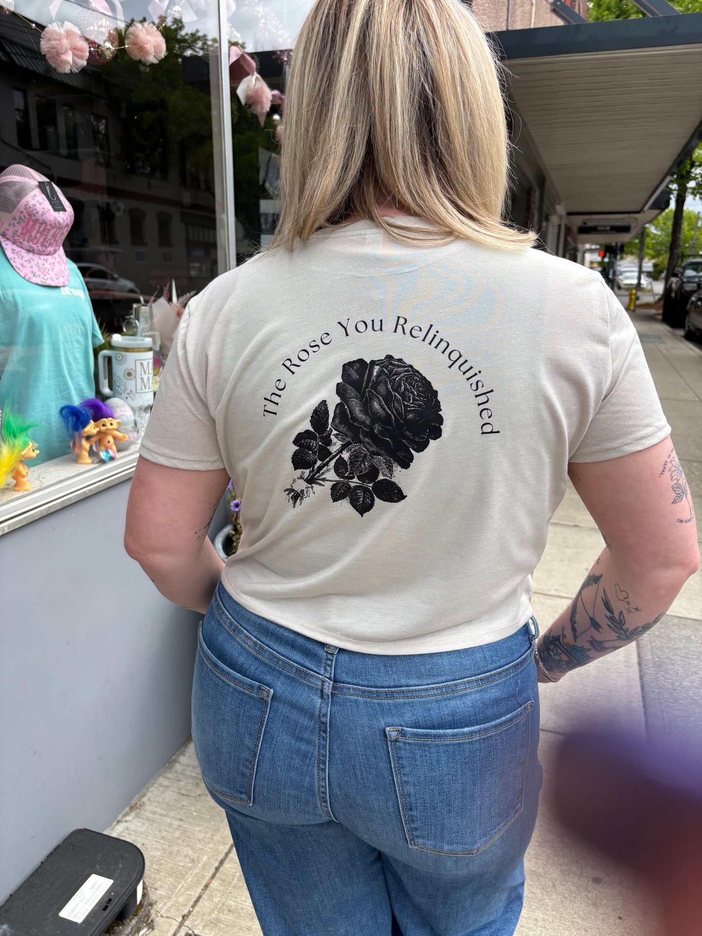 The Rose You Relinquished Crop Tee