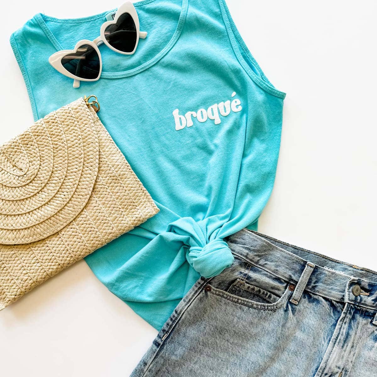 Broque (Fancy Broke) Graphic Tee, Graphic Tank, Summer Tee