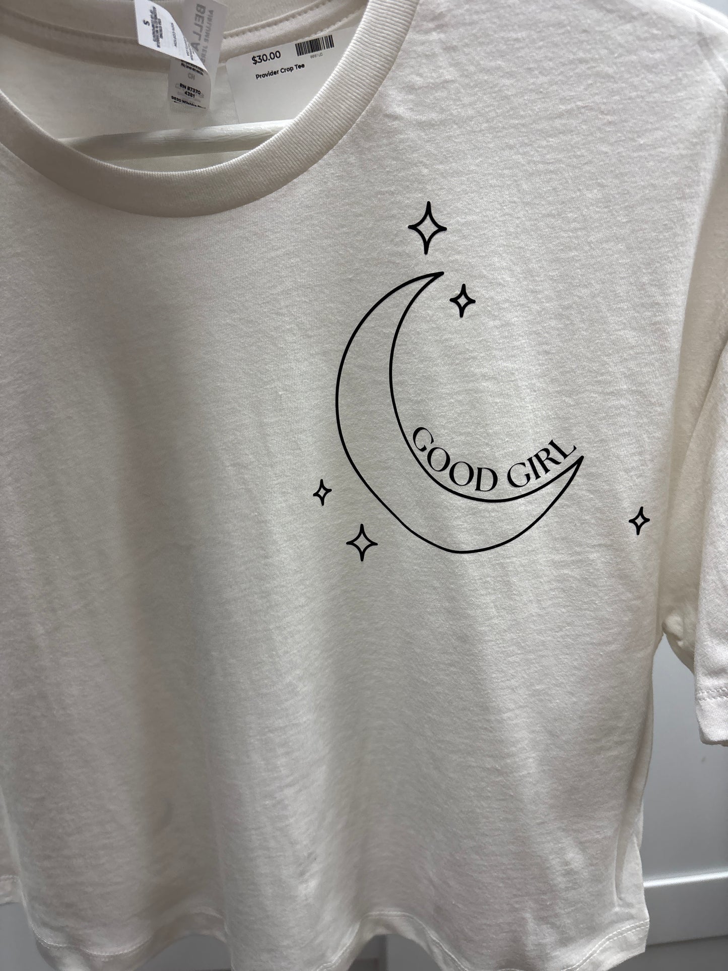 Provider Good Girl Crop Tee
