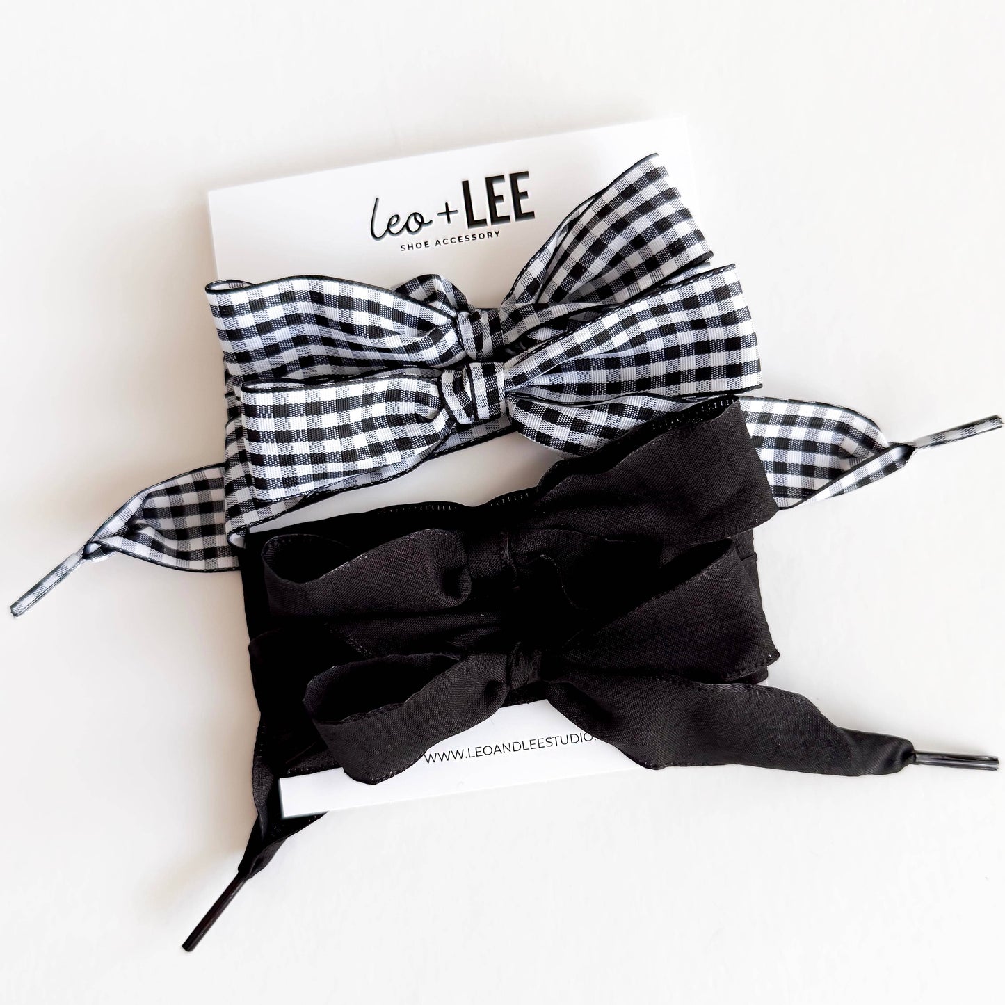 Butterfly Shoe Lace Set– Ribbon Bow Shoe Accessories