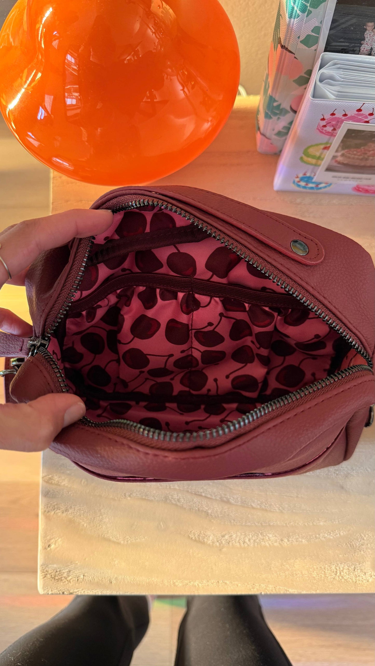 Cherry Mini Crossbody