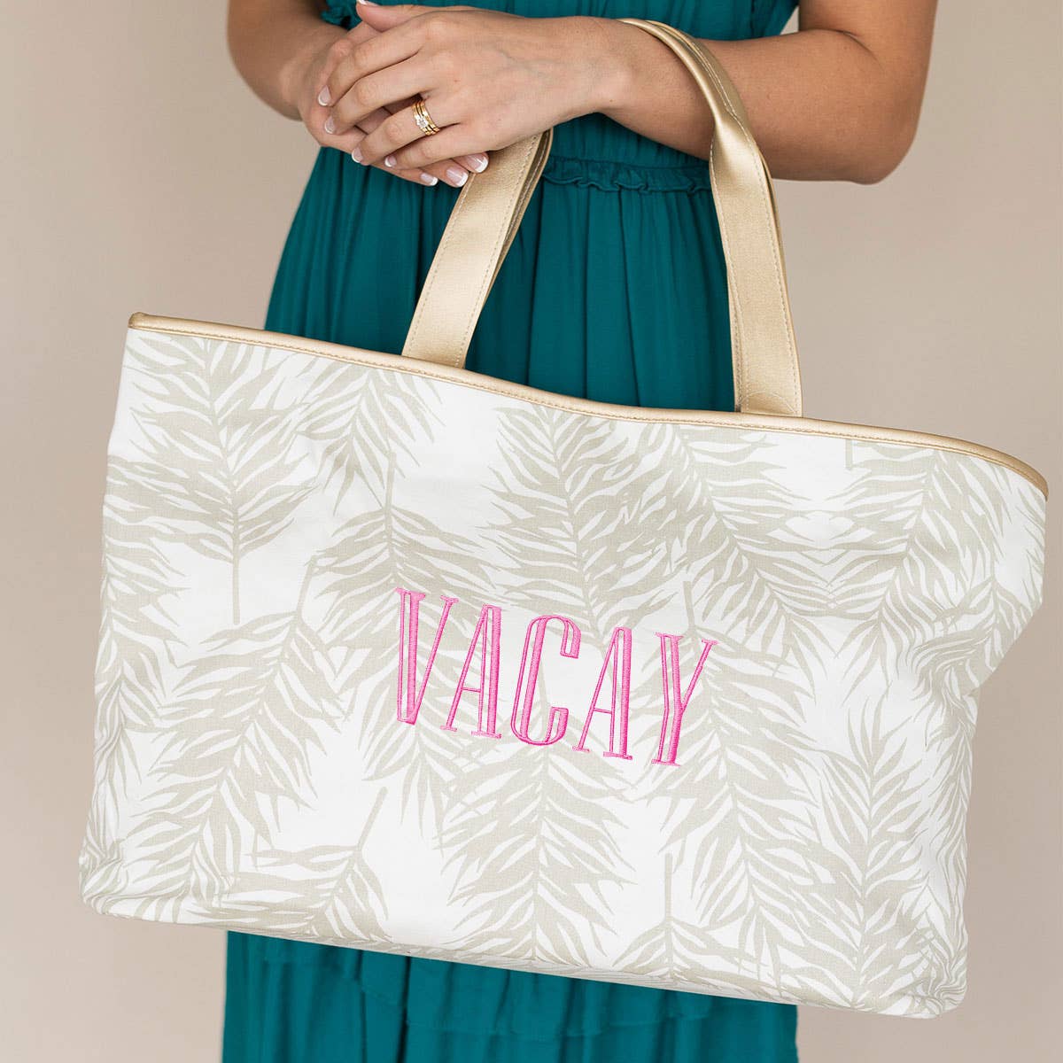Vacay Coconut Palms Ally Tote
