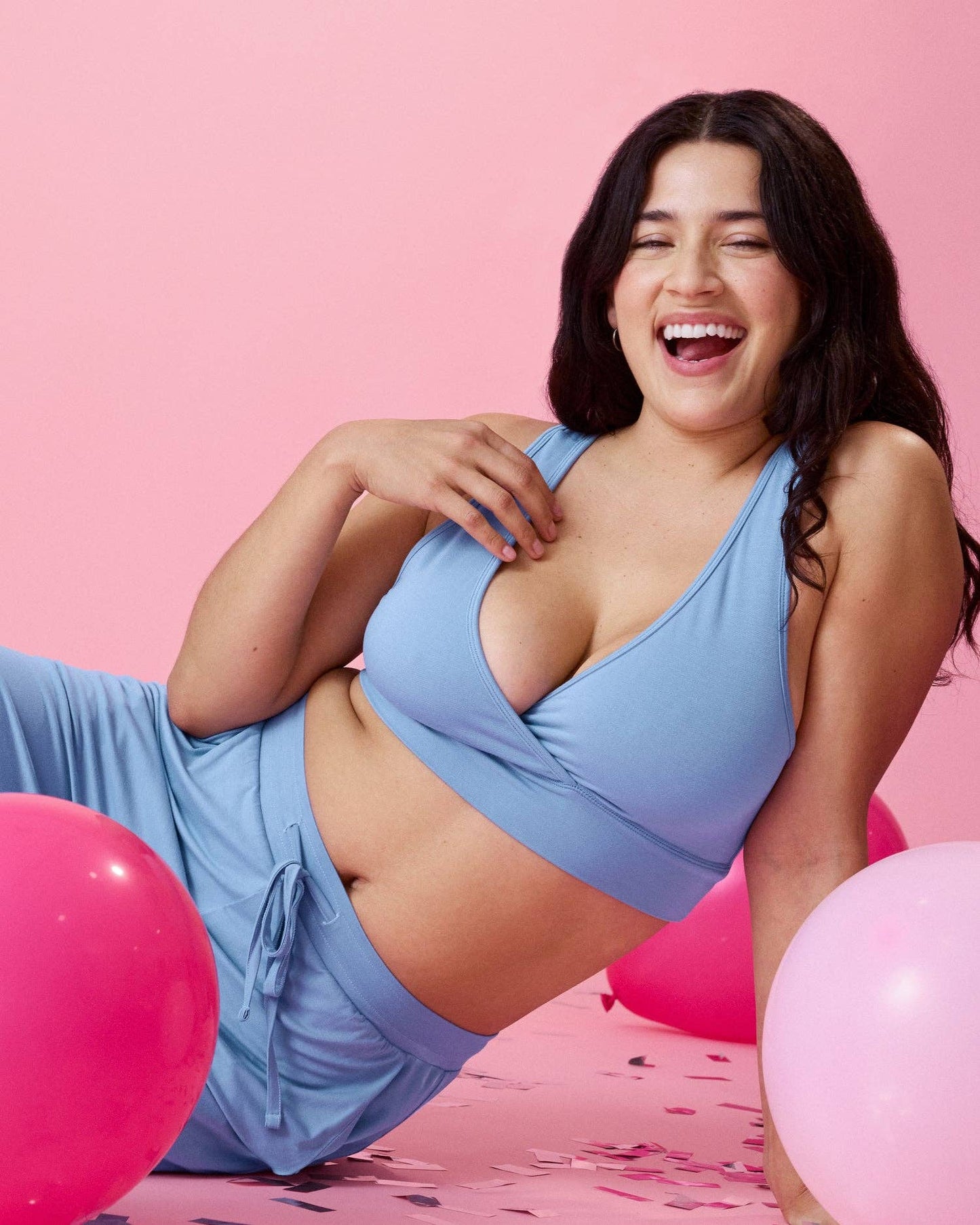 Birthday Colors: French Terry Racerback Nursing & Sleep Bra