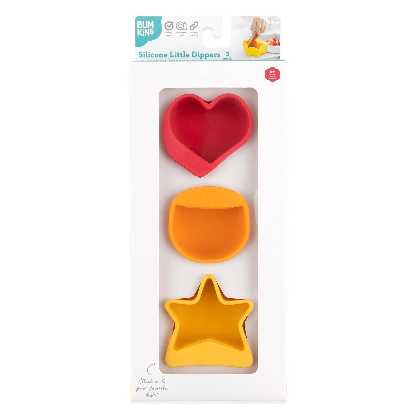 Silicone Little Dipper 3-Pack: Tutti-Frutti