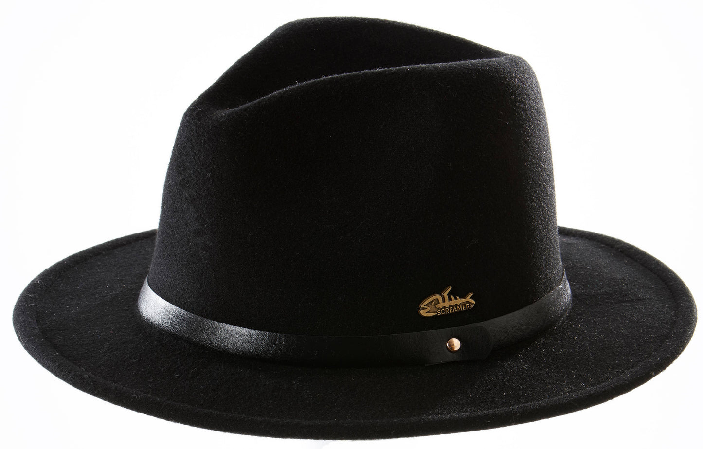 JP Men's Fedora Panama Sun Hat Faux Felt