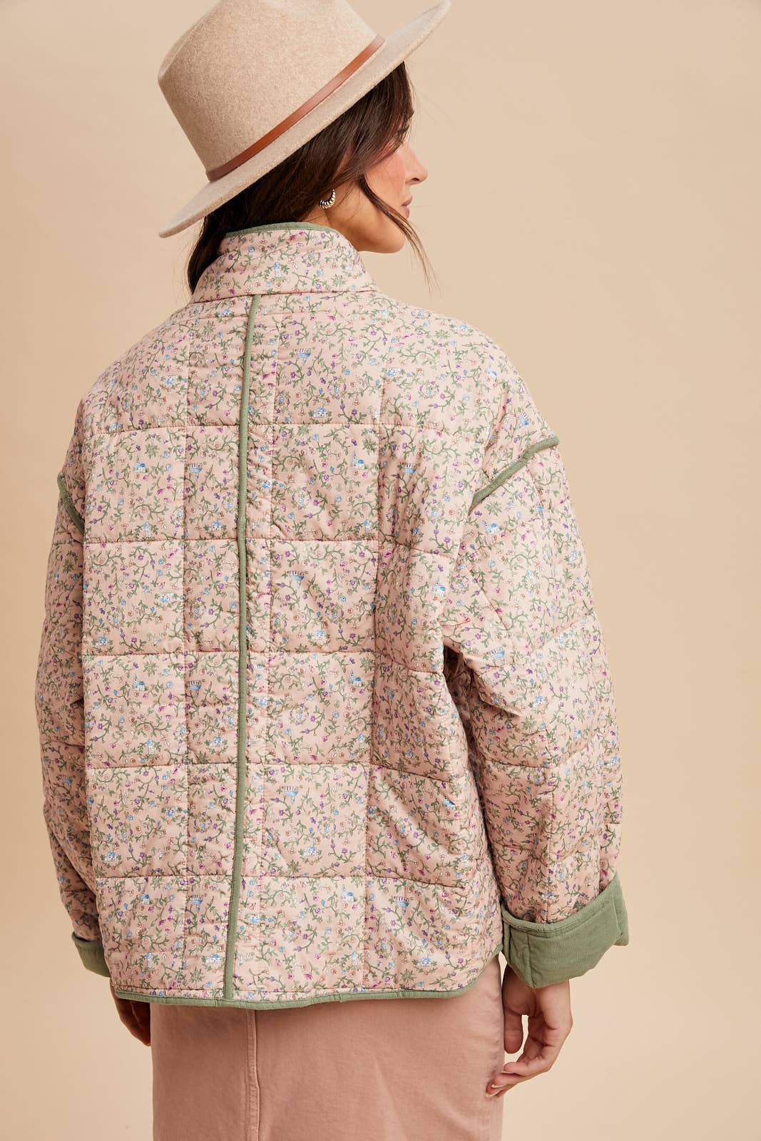 COTTON QUILTED PUFFER JACKET