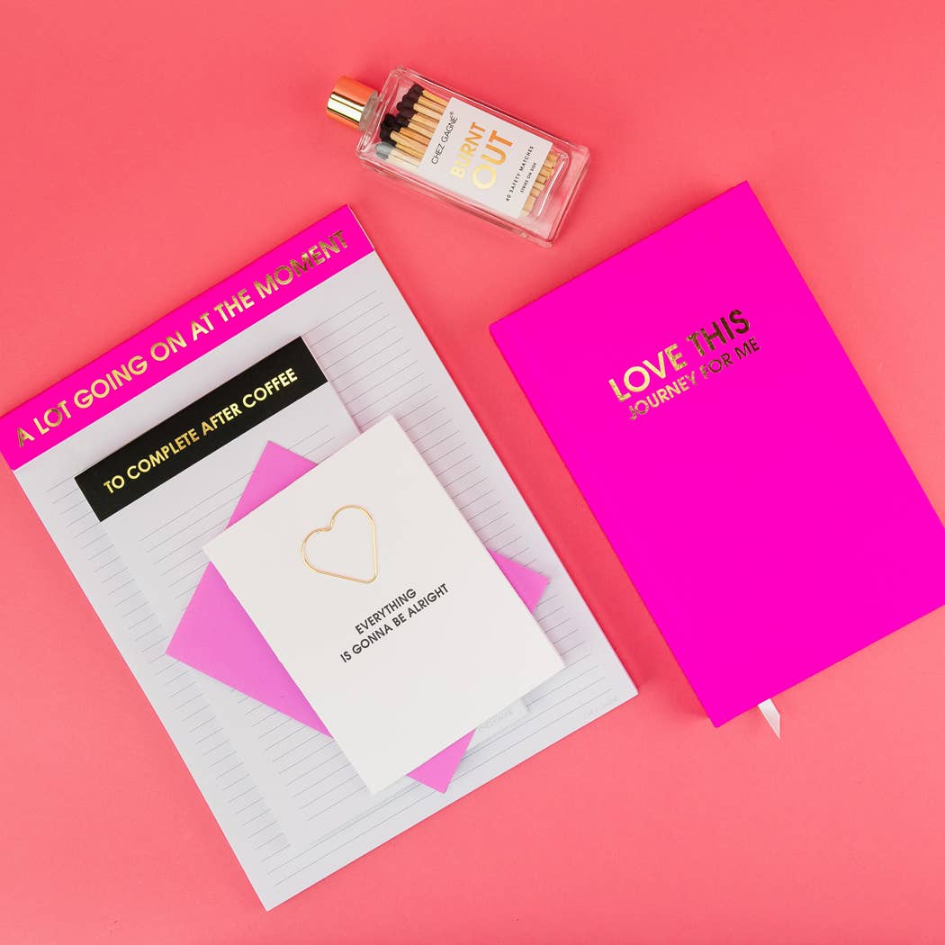 Love This Journey For Me - Daily Journal - Bright Hardcover