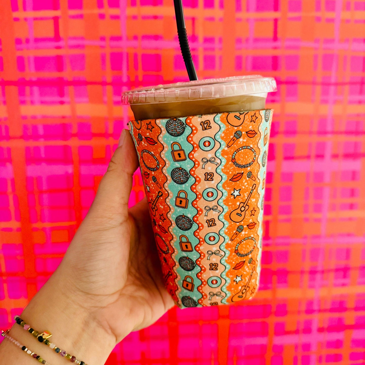 Iced Coffee Sleeve, 12th Album Inspired Rows