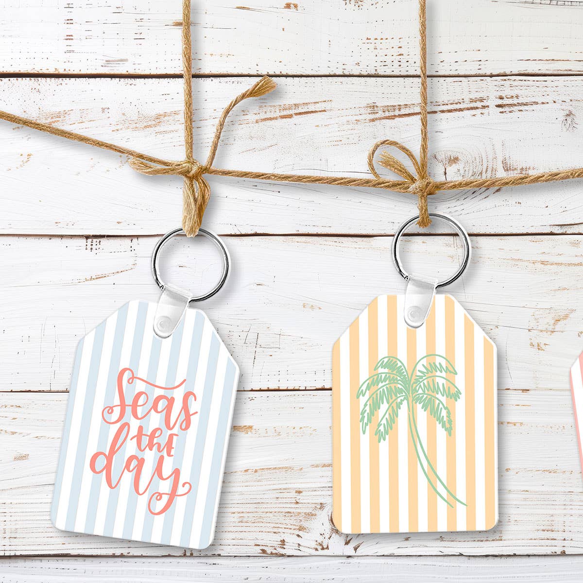 Palm Tree Keychain