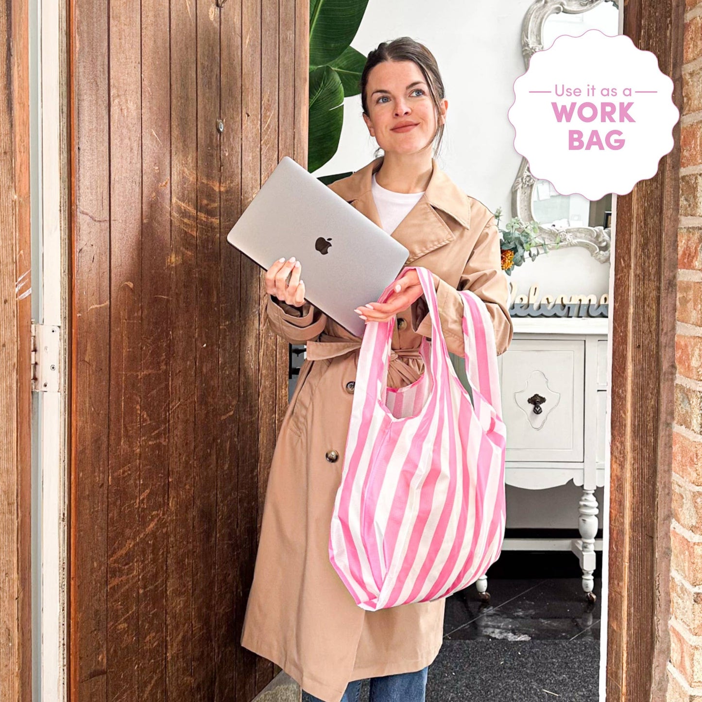 Strawberry Milk - Reusable Everything Bag