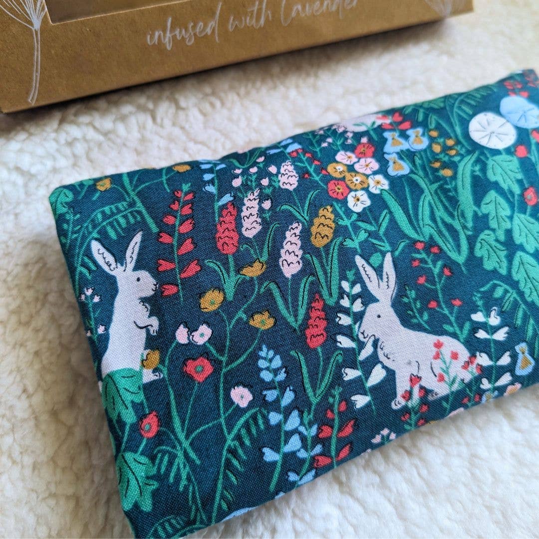 Weighted Aromatherapy Eye Pillow - Rabbit Grove