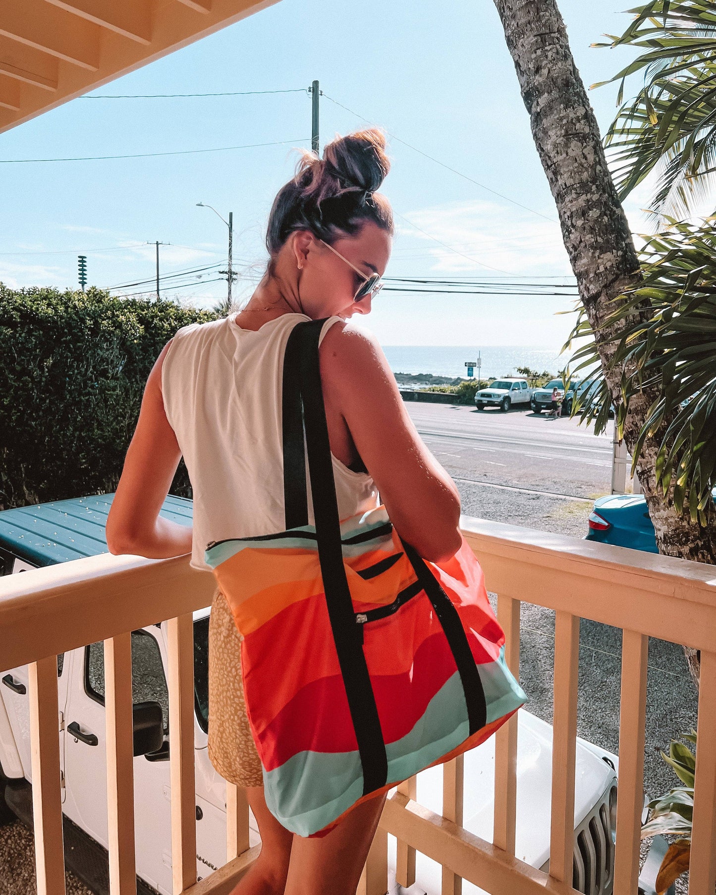 Sunset Packable Tote