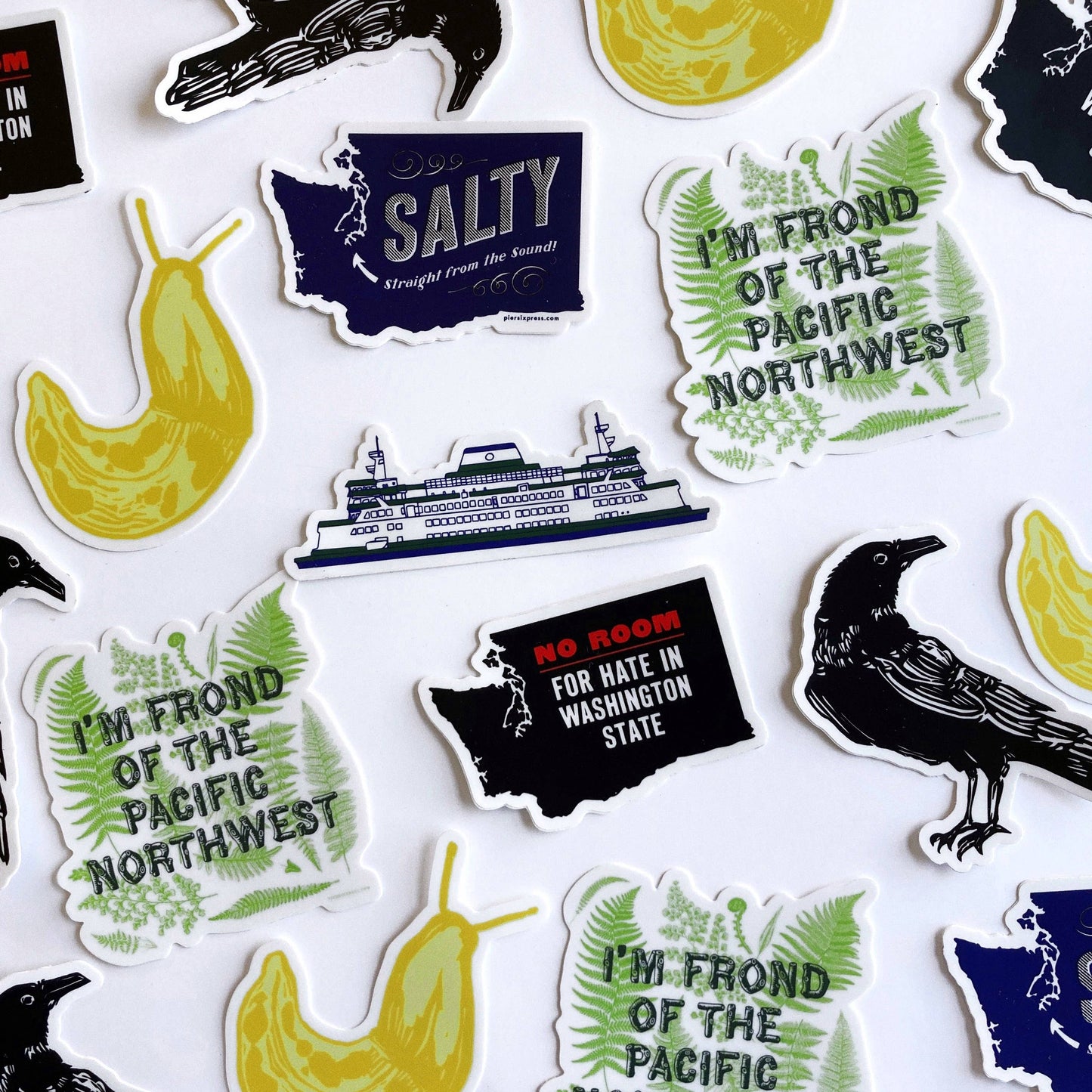 No Room For Hate Washington Sticker