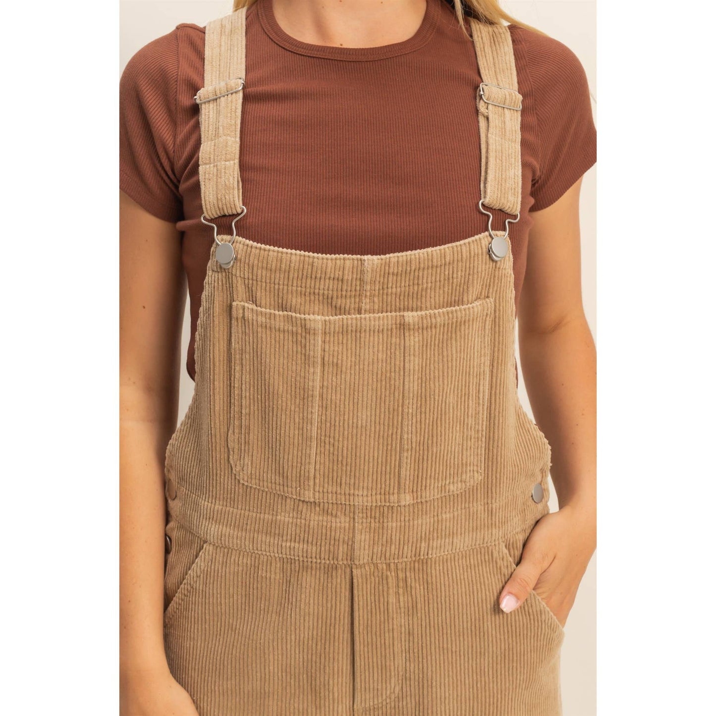 Mineral Washed Corduroy Overall
