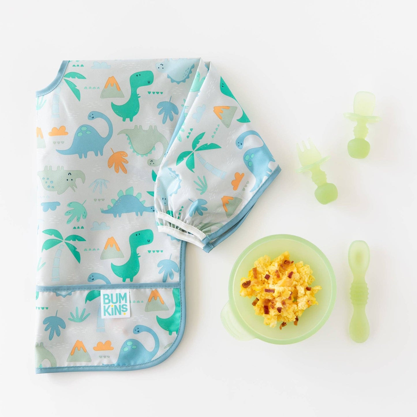 Silicone First Feeding Set: Green Jelly