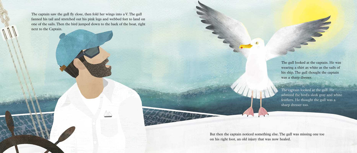 Seagull and the Sea Captain by Sy   Montgomery