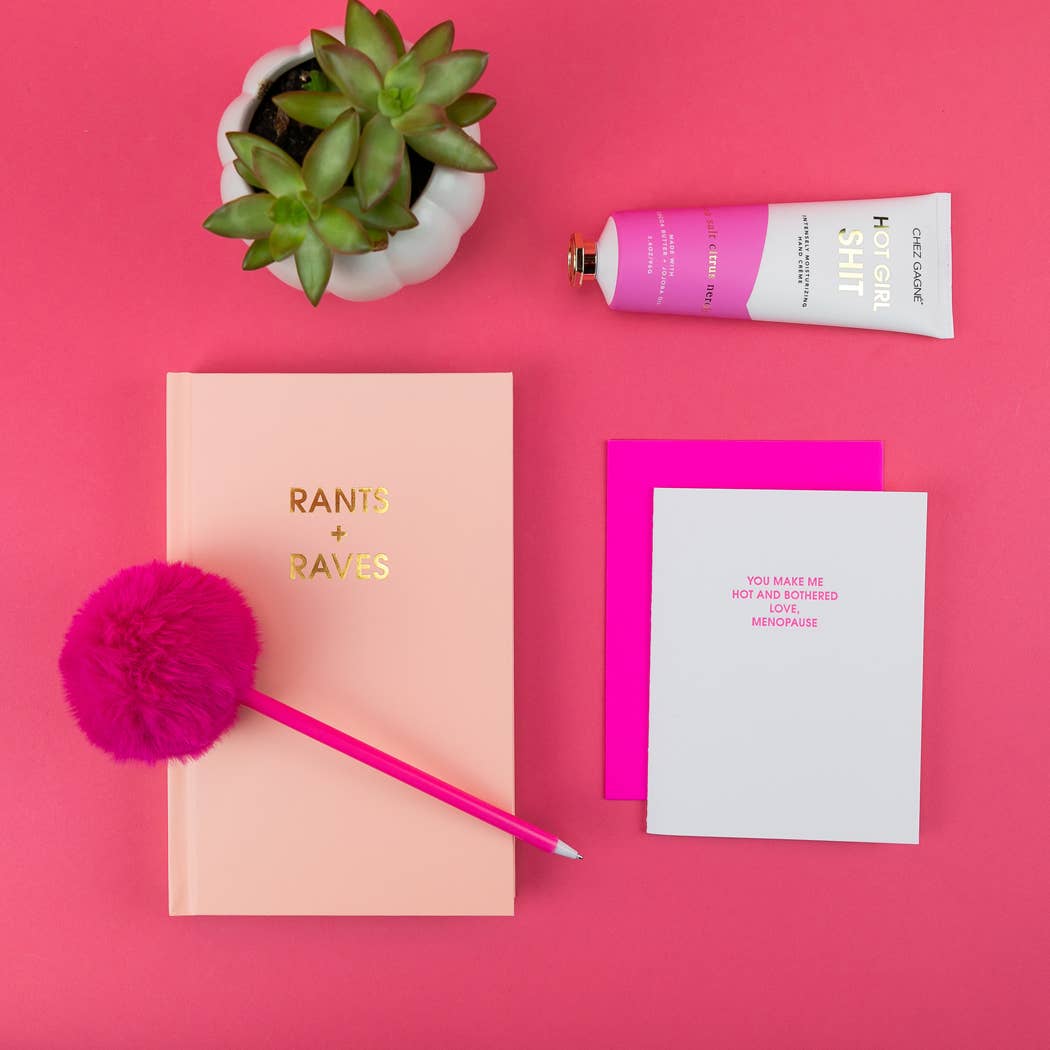 Rants + Raves - Daily Journal - Bright Hardcover