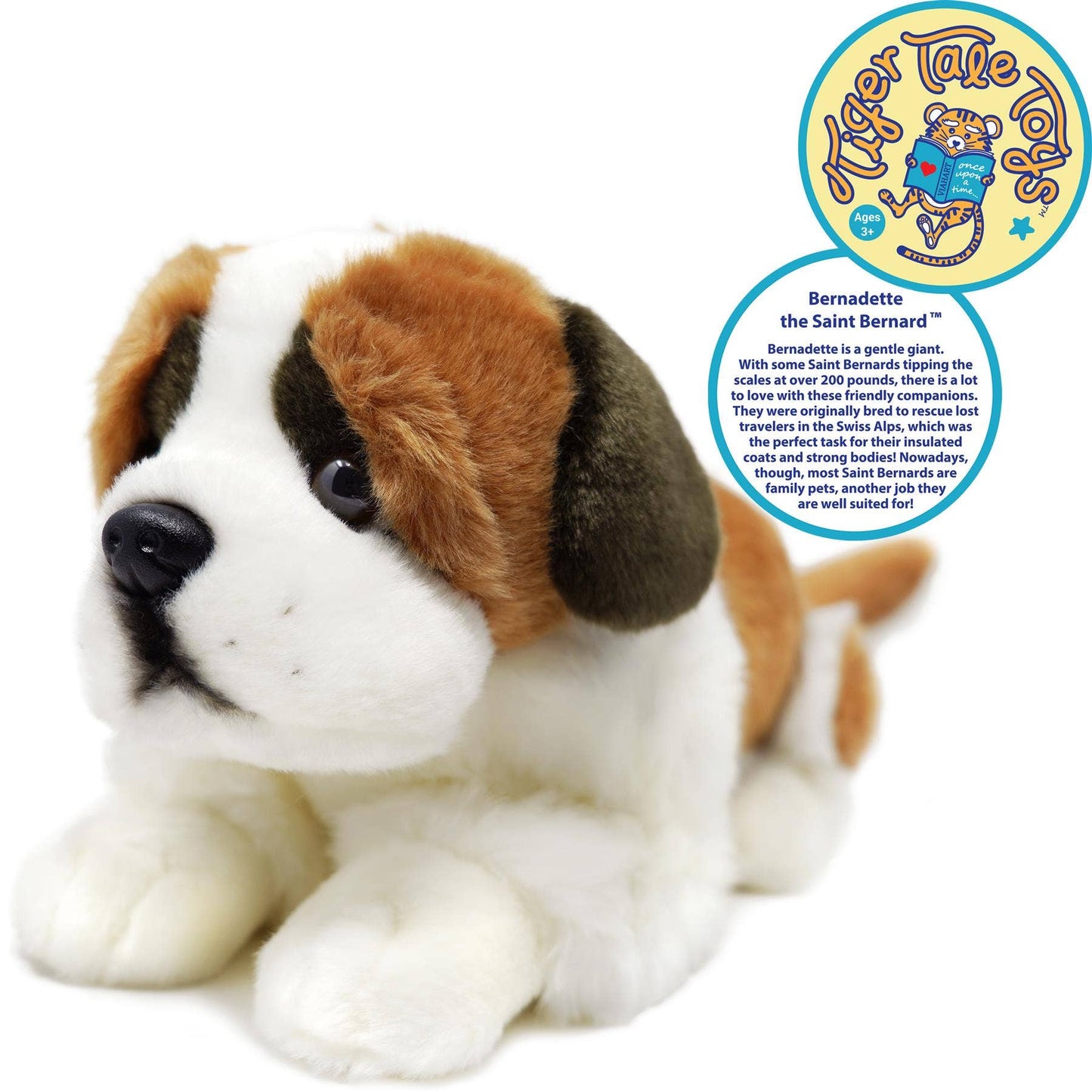Bernadette The Saint Bernard | 17 Inch Stuffed Animal Plush