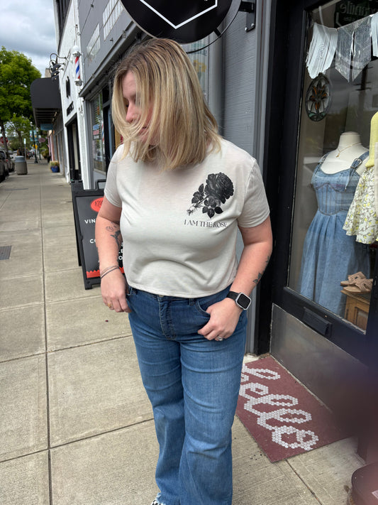 The Rose You Relinquished Crop Tee